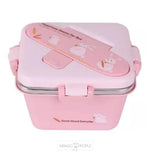 Load image into Gallery viewer, One Bowl Meal Insulated Stainless Steel Lunch Box - 550Ml