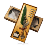Load image into Gallery viewer, Pen Calligraphy Quill Feather Gift Set