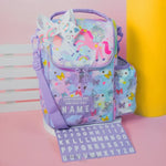 Load image into Gallery viewer, Personalized Unicorn Kids Lunch Bag Lunch Bag