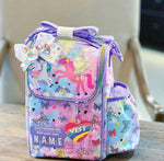 Load image into Gallery viewer, Personalized Unicorn Kids Lunch Bag Lunch Bag