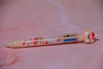 Load image into Gallery viewer, CHERRY BUBBLES THEME 6-COLOR SILICONE BALL POINT PEN