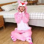 Load image into Gallery viewer, Pink Panther Hooded Onesie Onesie Mango People Factory