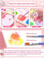 Load image into Gallery viewer, Pocket Watercolor Painting Book For Kids - Activity Books Art And Craft