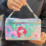Load image into Gallery viewer, Premium Multipurpose Vanity Bag With Sequin & Holographic Detailing In Unicorn Mermaid Theme