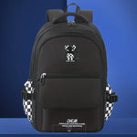 Load image into Gallery viewer, Premium Quality Backpack For School And College Students Black Backpack