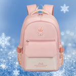 Load image into Gallery viewer, Premium Quality Backpack For School And College Students Pink Backpack
