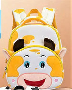 Load image into Gallery viewer, Premium Quality Cute 3D Cow Design Backpack For Kindergarten Kids Animal Kids