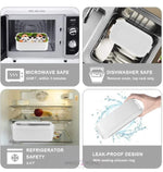 Load image into Gallery viewer, Premium Quality 2- Layer Lunch Box - 1600Ml Bento