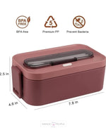 Load image into Gallery viewer, Premium Quality 2- Layer Lunch Box - 1600Ml Bento