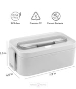 Load image into Gallery viewer, Premium Quality 2- Layer Lunch Box - 1600Ml Bento