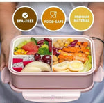 Load image into Gallery viewer, Premium Quality Multicolor Lunch Box With 3 Compartments - 1400Ml Tiffin
