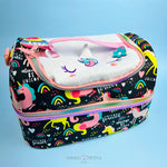 Load image into Gallery viewer, Premium Quality Multipurpose Thermal Double Decker Lunch Bag For Kids
