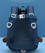 Load image into Gallery viewer, Premium Quality Cute Little Whale Fish Cartoon School Backpack For Kids Animal Design Kids