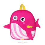Load image into Gallery viewer, Premium Quality Cute Little Whale Cartoon School Backpack For Kindergarten Kids Animal Design Kids