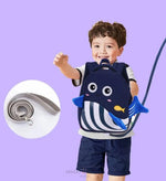 Load image into Gallery viewer, Premium Quality Cute Little Whale Fish Cartoon School Backpack For Kids Animal Design Kids