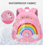 Load image into Gallery viewer, Premium Quality My Dreamy Unicorn Design Rainbow Backpack For Kids