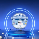 Load image into Gallery viewer, Premium Quality Round Shape 3D Cartoon Animal Design Water Bottle For Kids - 420Ml Shark