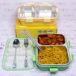 Load image into Gallery viewer, Premium Quality Stainless Steel 2 Compartment Lunch Box - 750Ml Tiffin
