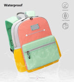 Load image into Gallery viewer, Premium Quality Tri Color Backpack For School Students Kids