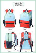 Load image into Gallery viewer, Premium Quality Tri Color Backpack For School And College Students Backpack