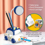Load image into Gallery viewer, Cartoon Animal Car Rechargeable Lamp With Pen Holder & Pencil Shrpener