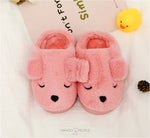 Load image into Gallery viewer, Sleeping Pup Plush Slip-on for Kids Plush Slippers Mango People Kids
