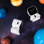 Load image into Gallery viewer, Astronaut Emoji Alarm Clock