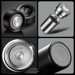 Load image into Gallery viewer, Free Laser Logo Smart Vacuum Flask Stainless Steel Water Bottle Led Temperature Display