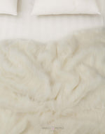 Load image into Gallery viewer, Snowy Faux Mongolian Fur Blanket/Throw Fur Blanket Mango People Factory