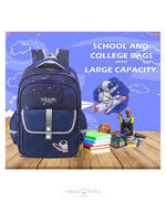 Load image into Gallery viewer, Space Themed School Bag - Height 42 Cm Theme Printed Backpack