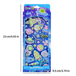 Load image into Gallery viewer, Space Universe Astronaut Noctilucent Puffy 3D Stickers