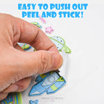 Load image into Gallery viewer, Space Universe Astronaut Noctilucent Puffy 3D Stickers