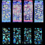 Load image into Gallery viewer, Space Universe Astronaut Noctilucent Puffy 3D Stickers