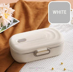 Load image into Gallery viewer, Spicy Pearls Stainless Steel Lunch Box - 900Ml White