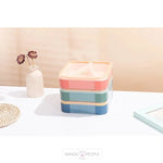 Load image into Gallery viewer, Square Design 3 Compartment Leak Proof Lunch Box ( 850Ml )