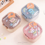 Load image into Gallery viewer, Square Double-Layer Stainless Steel Lunch Box - 1000Ml