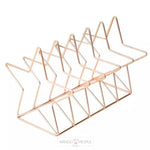 Load image into Gallery viewer, Star Rose Gold Desk Accessory Magazine/Book Holder Home & Living Moradabad