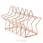 Load image into Gallery viewer, Star Rose Gold Desk Accessory Magazine/Book Holder Home & Living Moradabad