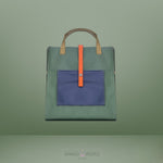 Load image into Gallery viewer, Vogue Wow Tote Bag Green