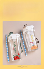 Load image into Gallery viewer, Stylish Sipper Tumbler Water Bottle - 500Ml