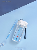 Load image into Gallery viewer, Stylish Sipper Tumbler Water Bottle - 500Ml