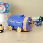 Load image into Gallery viewer, Submarine Style Water Bottle With Straw And Strap - 500Ml Blue