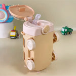 Load image into Gallery viewer, Submarine Style Water Bottle With Straw And Strap - 500Ml