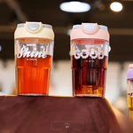 Load image into Gallery viewer, Summer Sipper Vacuum Glass Mug - 480Ml