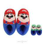 Load image into Gallery viewer, Super Mario Winter Soft Plush Slippers