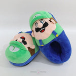 Load image into Gallery viewer, Super Mario Winter Soft Plush Slippers
