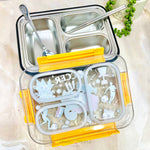 Load image into Gallery viewer, Super Shine Stainless Steel Lunch Box - 710Ml