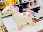 Load image into Gallery viewer, Multicolor Floral Unicorn Soft Toy Plush
