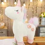 Load image into Gallery viewer, Multicolor Floral Unicorn Soft Toy Plush