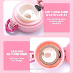 Load image into Gallery viewer, Superhero Theme Stainless Steel Vacuum Flask Sipper Bottle Water Bottles Flasks Sipper Water Bottle